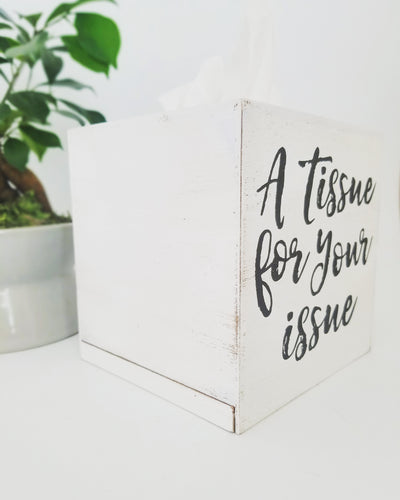 Tissue Box Decor - P.A.J