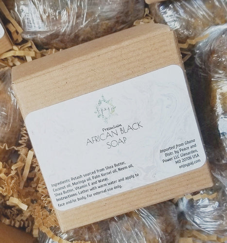 Premium African Black Soap - P.A.J