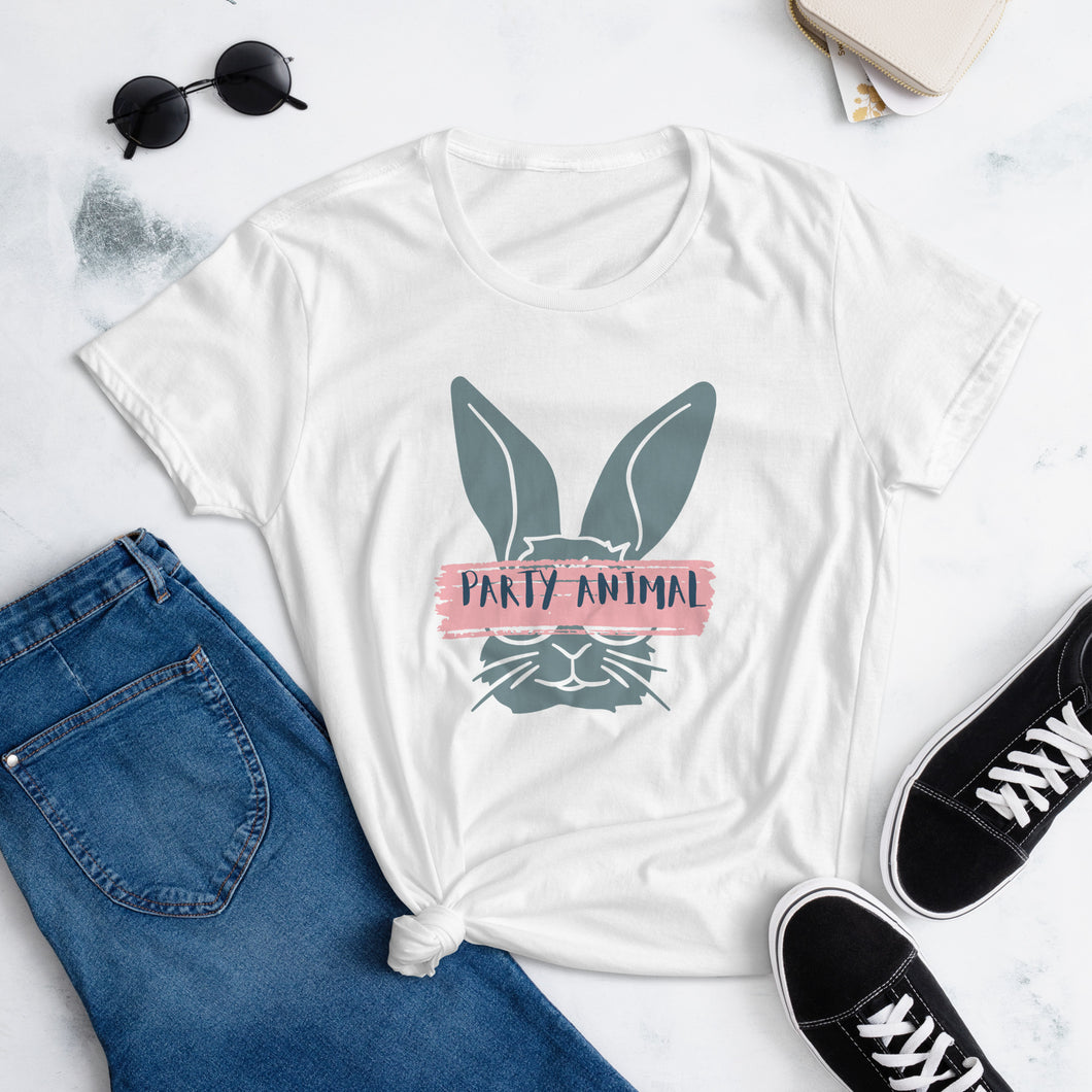 Women's short sleeve t-shirt (PARTY ANIMAL) - P.A.J